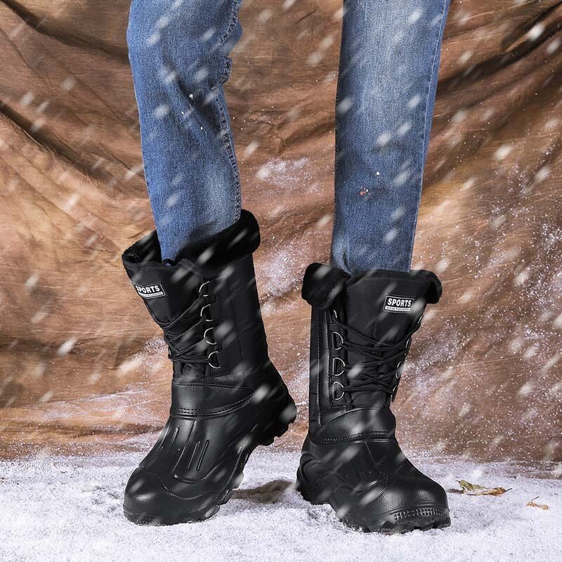Drummond | Waterproof Plush-Lined Snow Boots