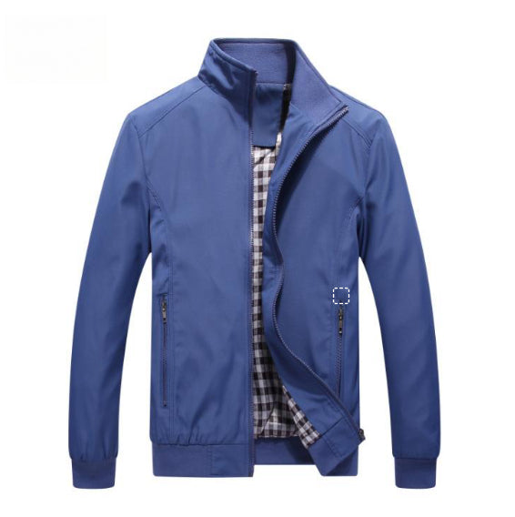 Dylan stain-resistant summer jacket - color Denim Blue