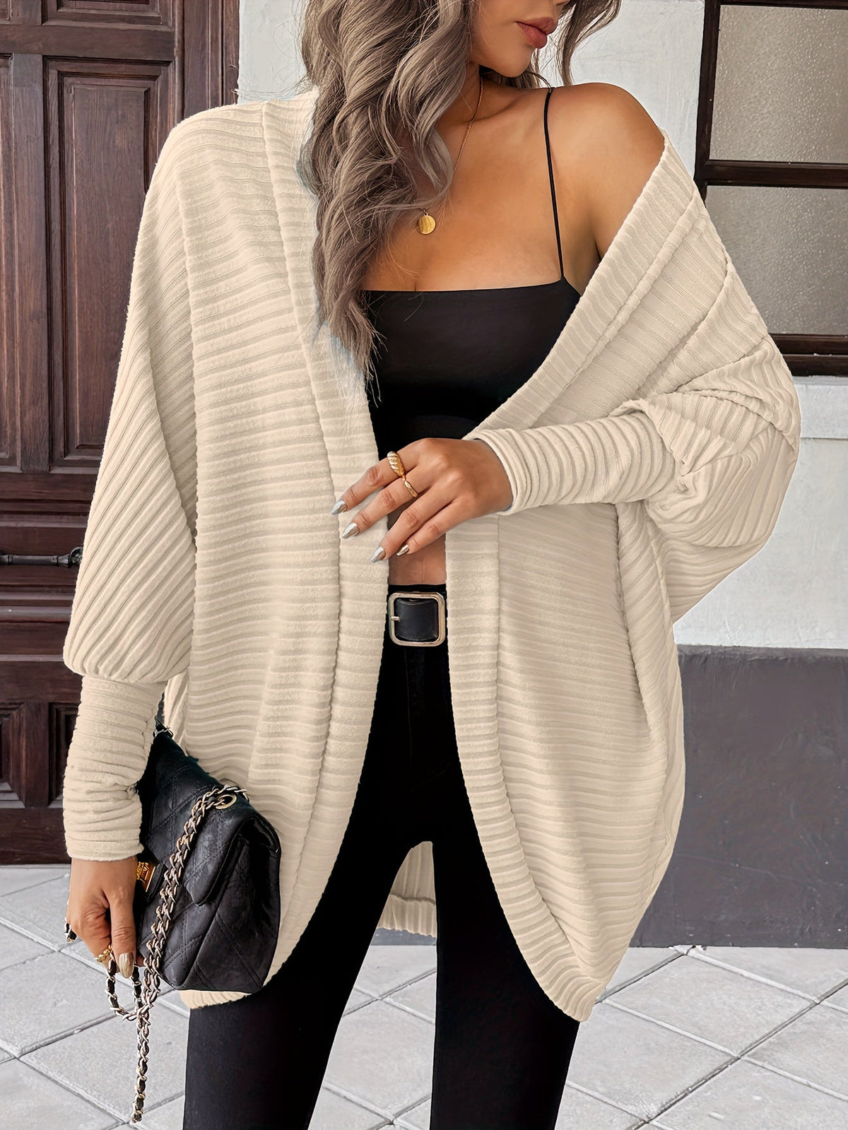 Sylvie | Relaxed Open-Front Cardigan