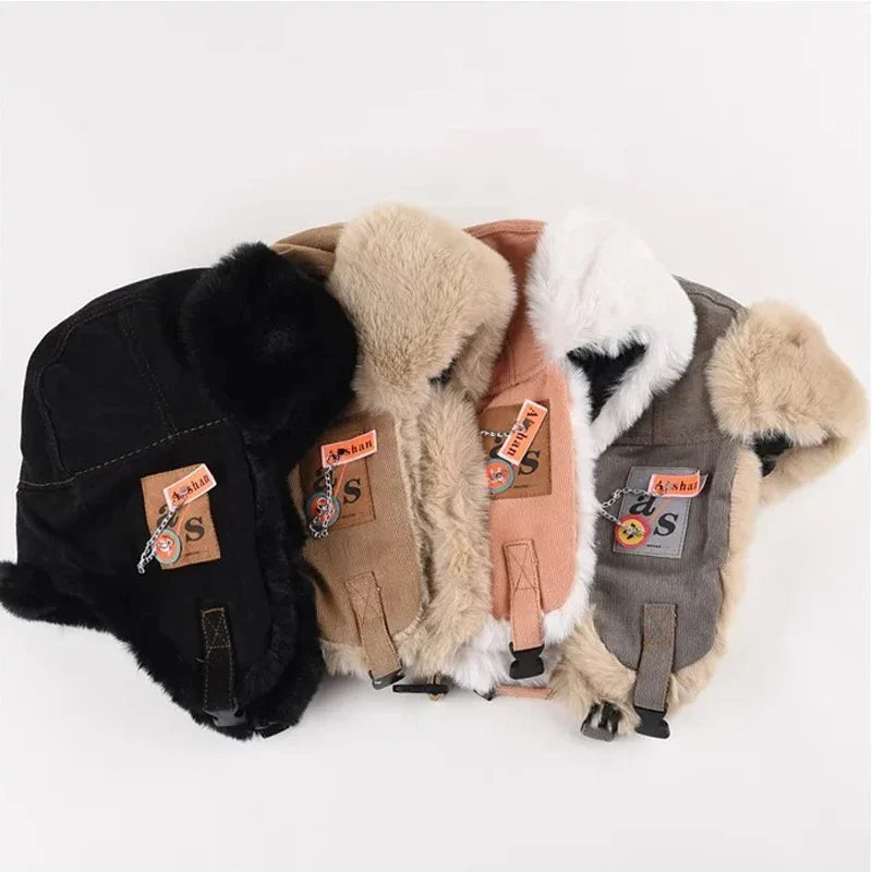 Elian | Plush Earflap Hat