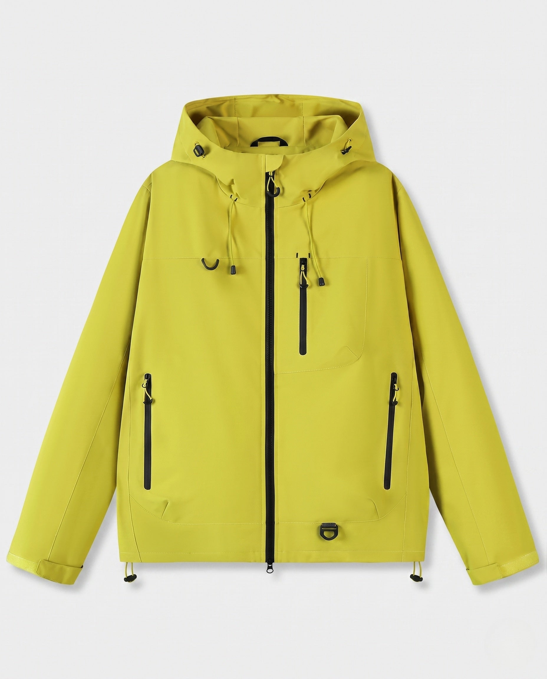 Ella technical casual jacket - color Neon Yellow
