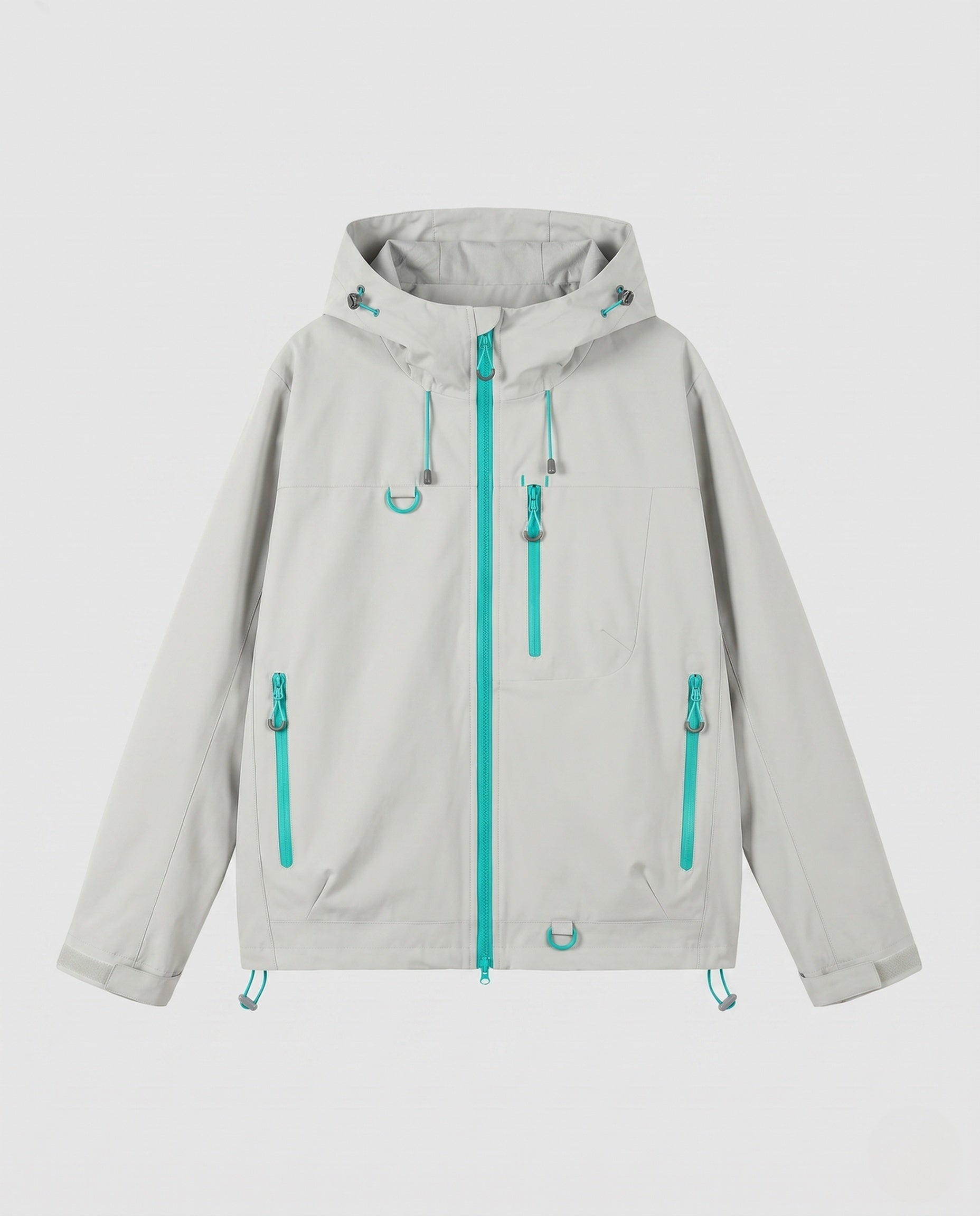 Ella technical casual jacket - color Light Green
