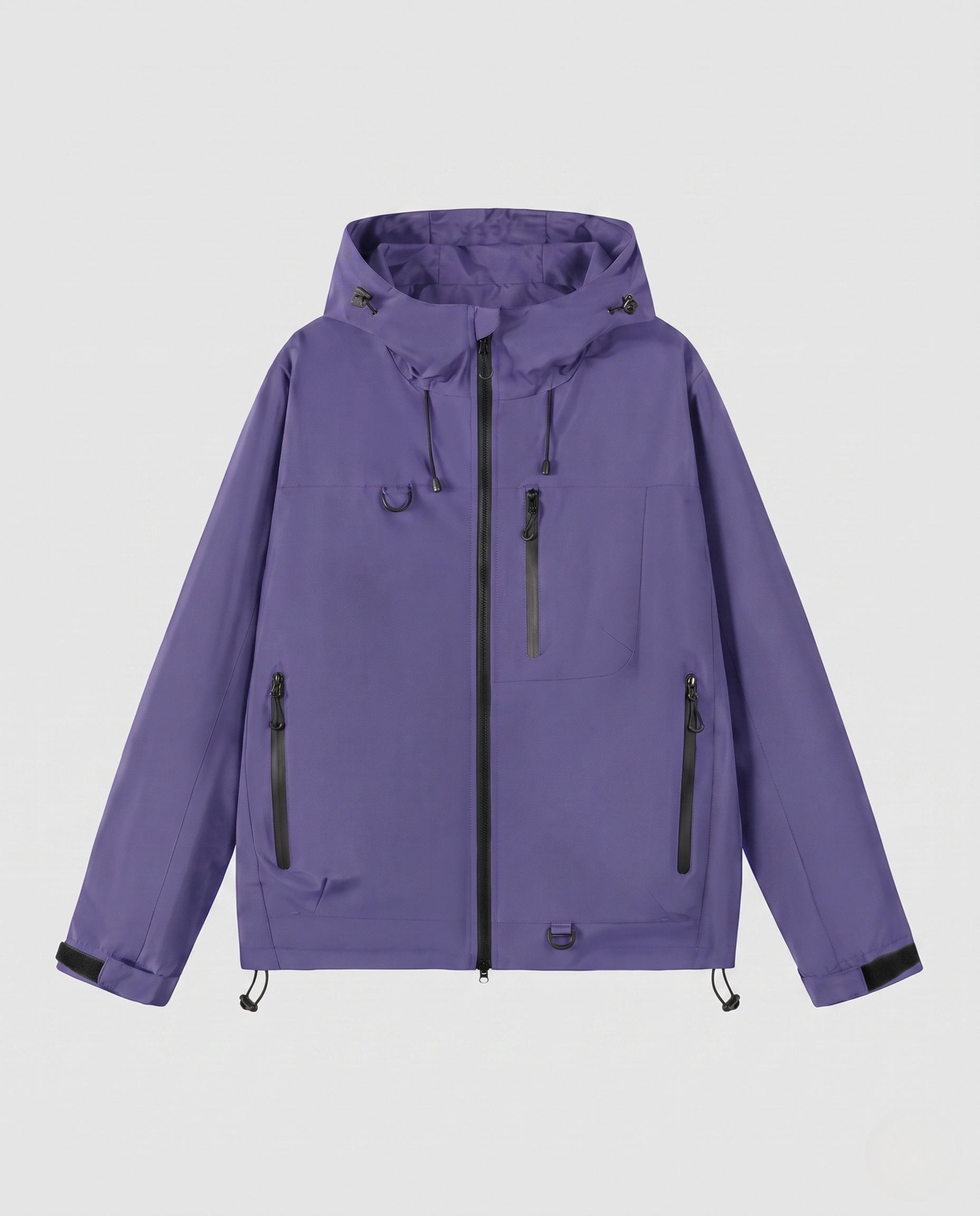 Ella technical casual jacket - color Dark Purple