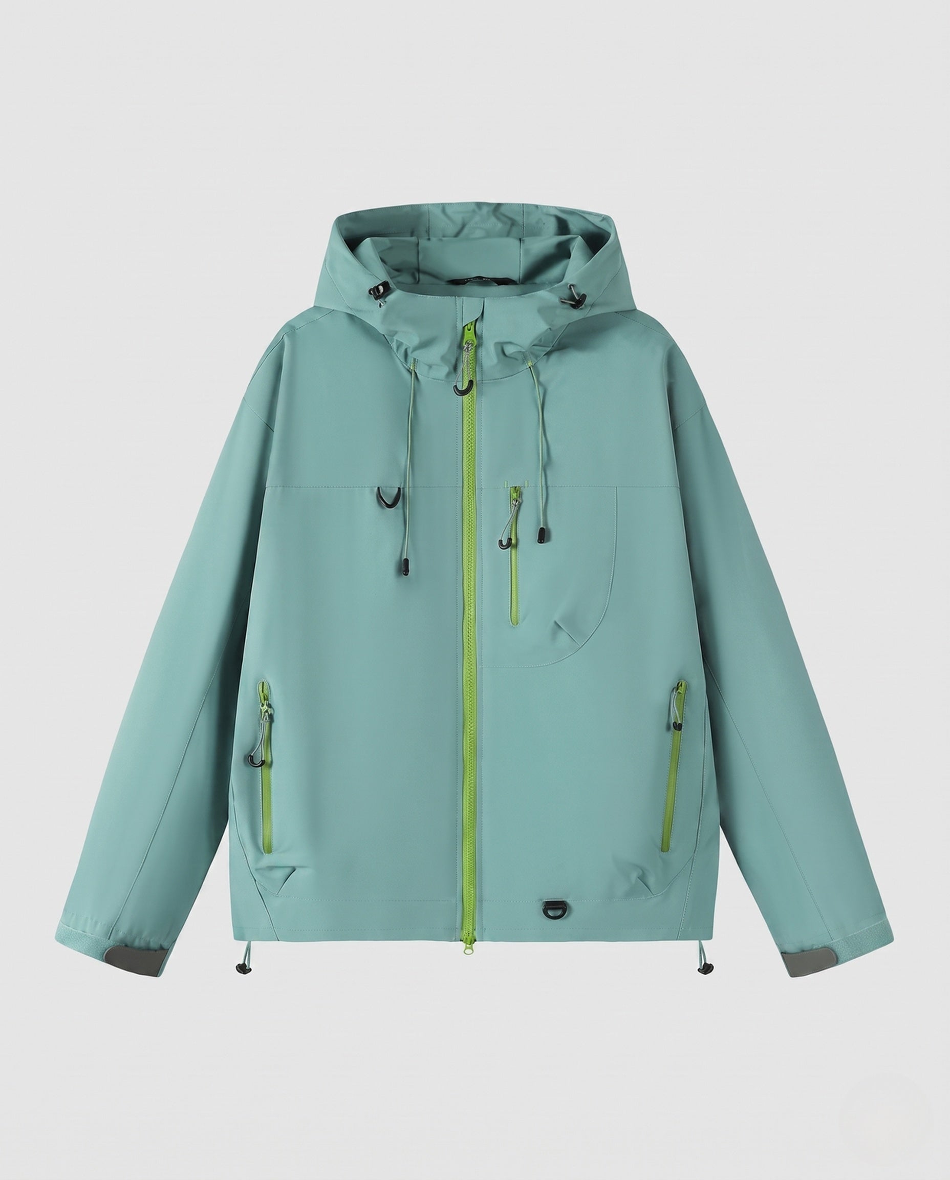 Ella technical casual jacket - color Mustard Gray
