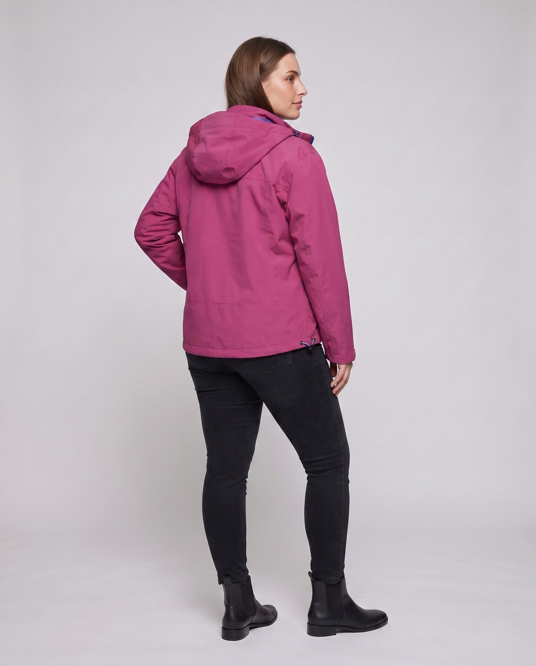 Ella technical casual jacket - back view
