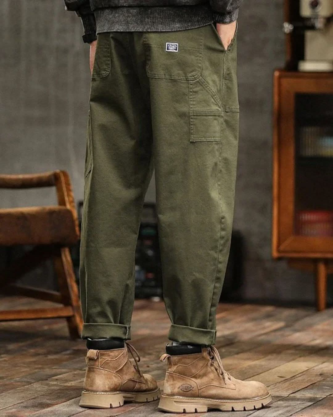 Elliot vintage cargo pants - front view