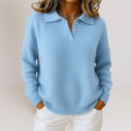 Emma soft knit sweater - front view