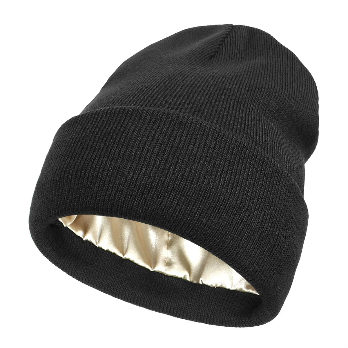 Emrys | Anti-Frizz Satin-Lined Beanie