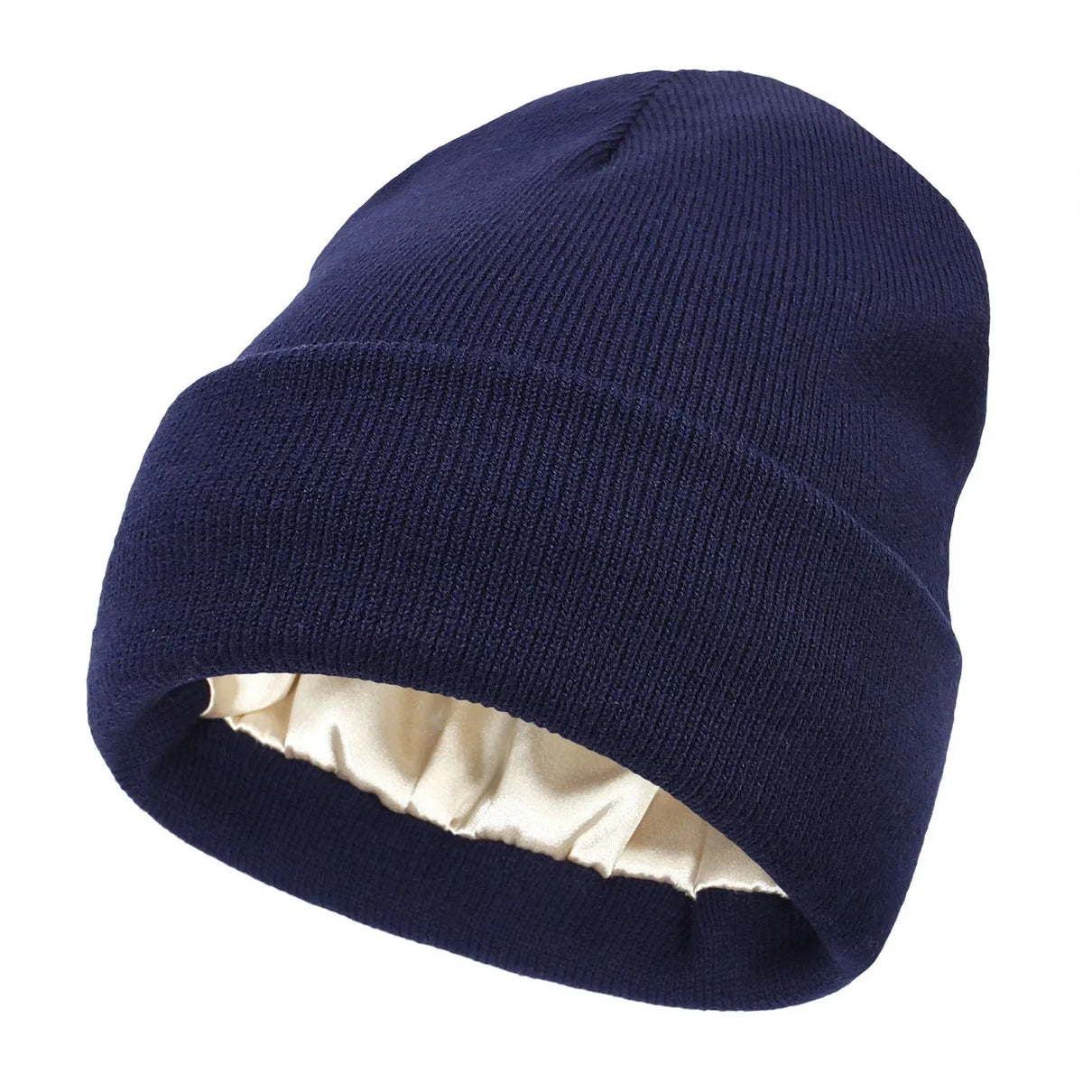 Emrys | Anti-Frizz Satin-Lined Beanie