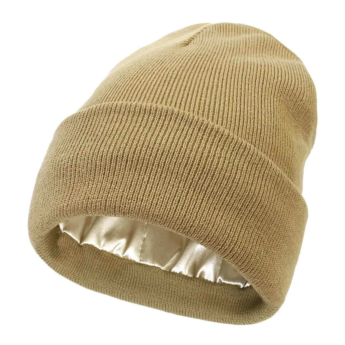 Emrys | Anti-Frizz Satin-Lined Beanie