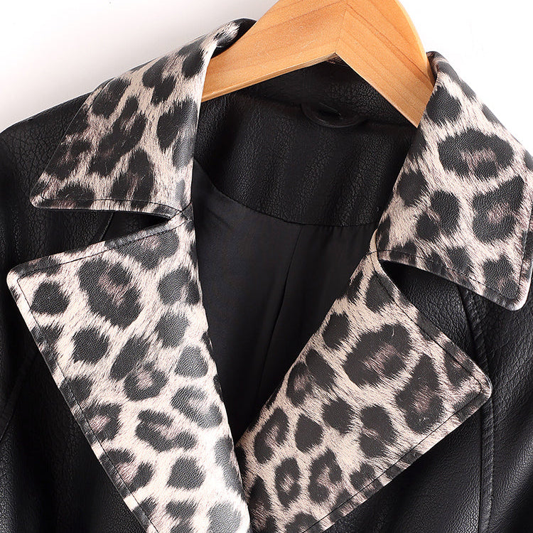 Esperanza | Elegant Leather Trench Coat