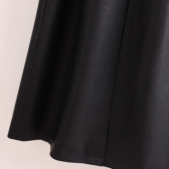 Esperanza | Elegant Leather Trench Coat