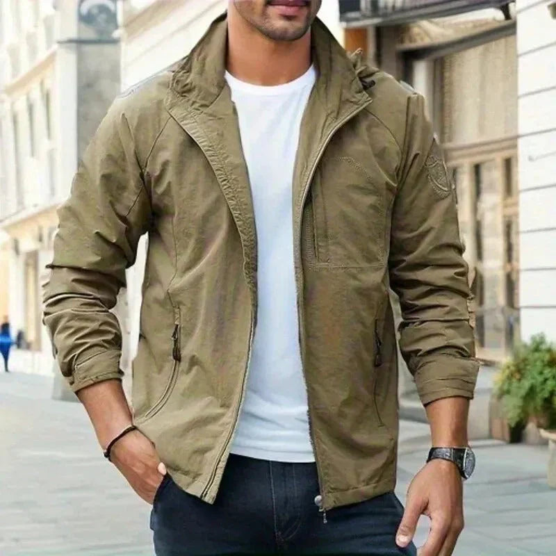 Ethan lightweight transitional jacket - front view