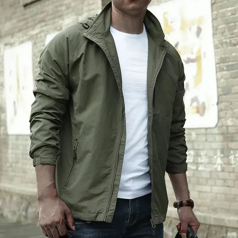 Ethan lightweight transitional jacket - side view