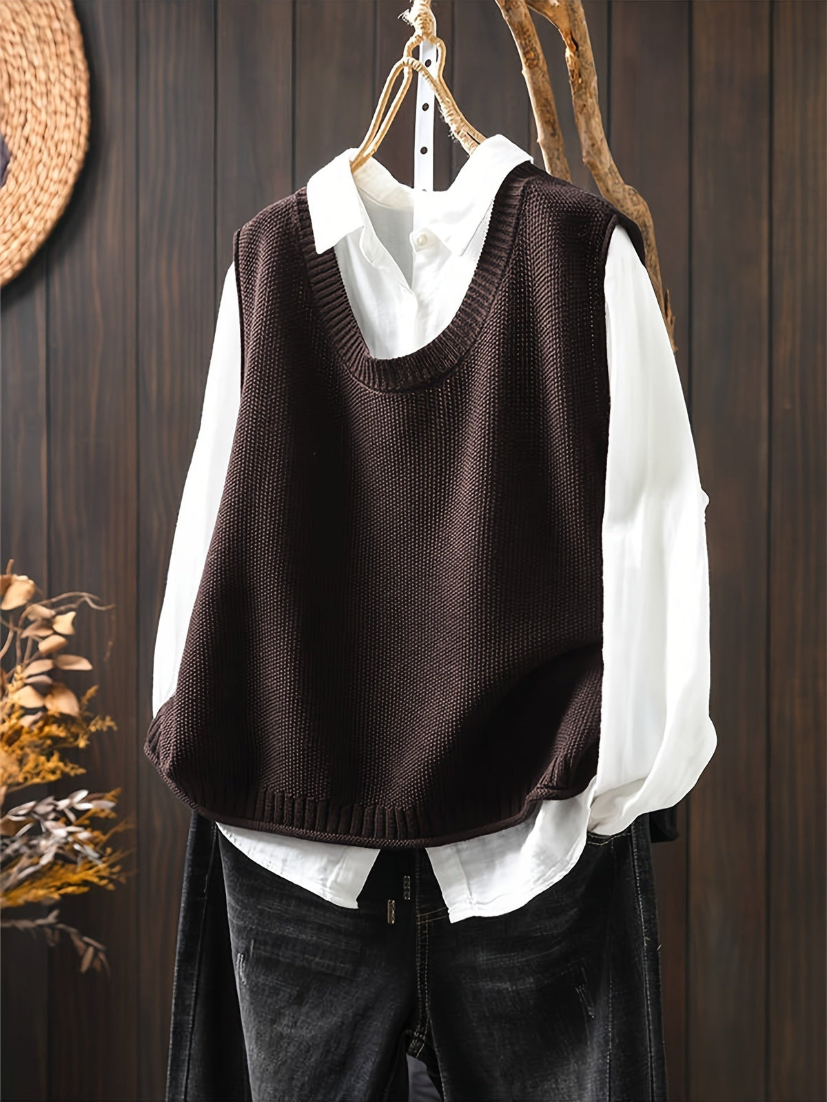 Evangeline relaxed button-front cardigan, view 3