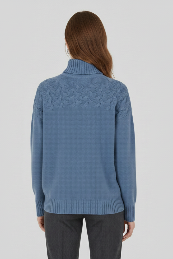 Farrah sweater with turtleneck - additional angle 5