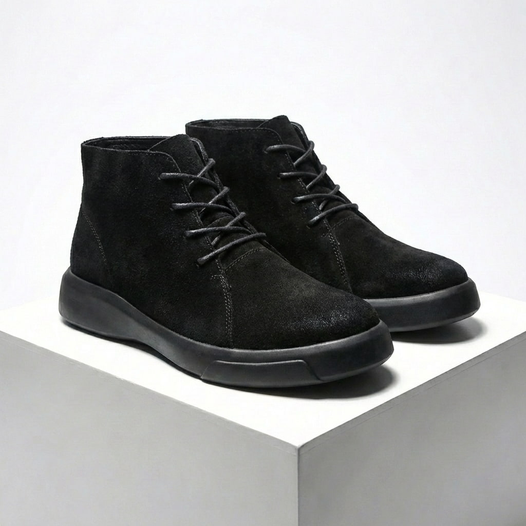 Faustina | Minimalist Leather Ankle Boots
