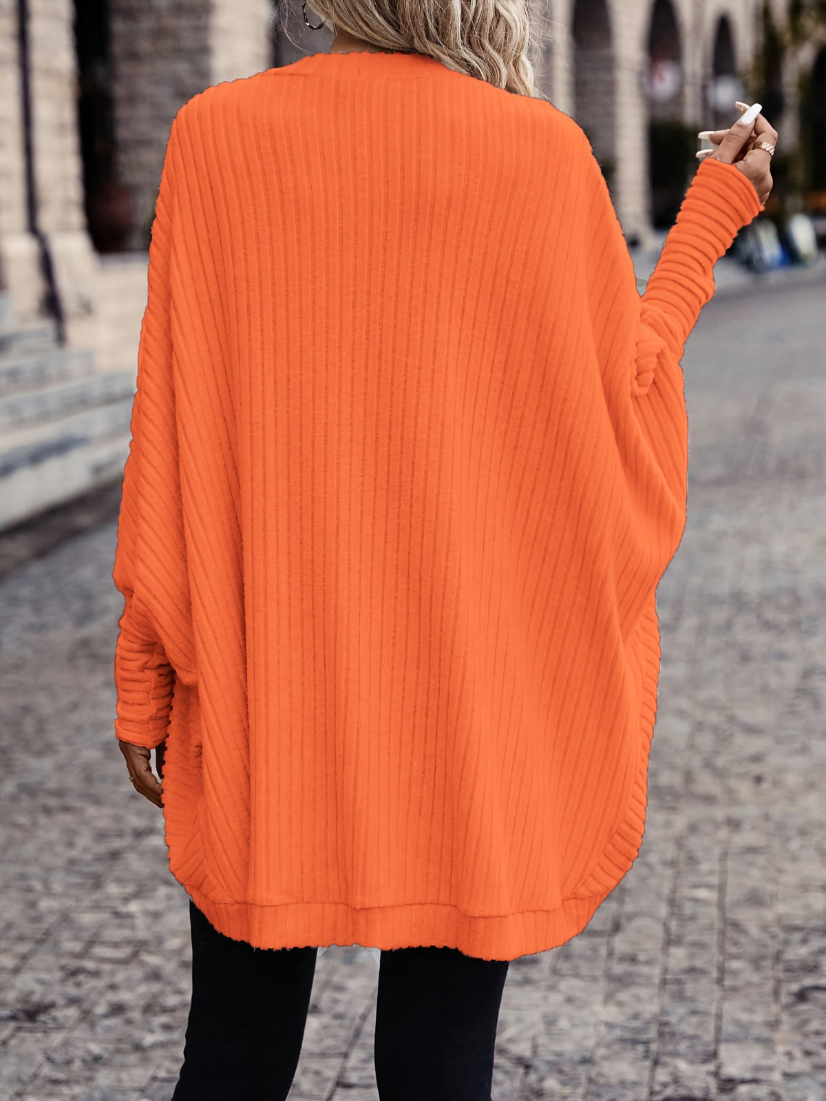 Sylvie | Relaxed Open-Front Cardigan