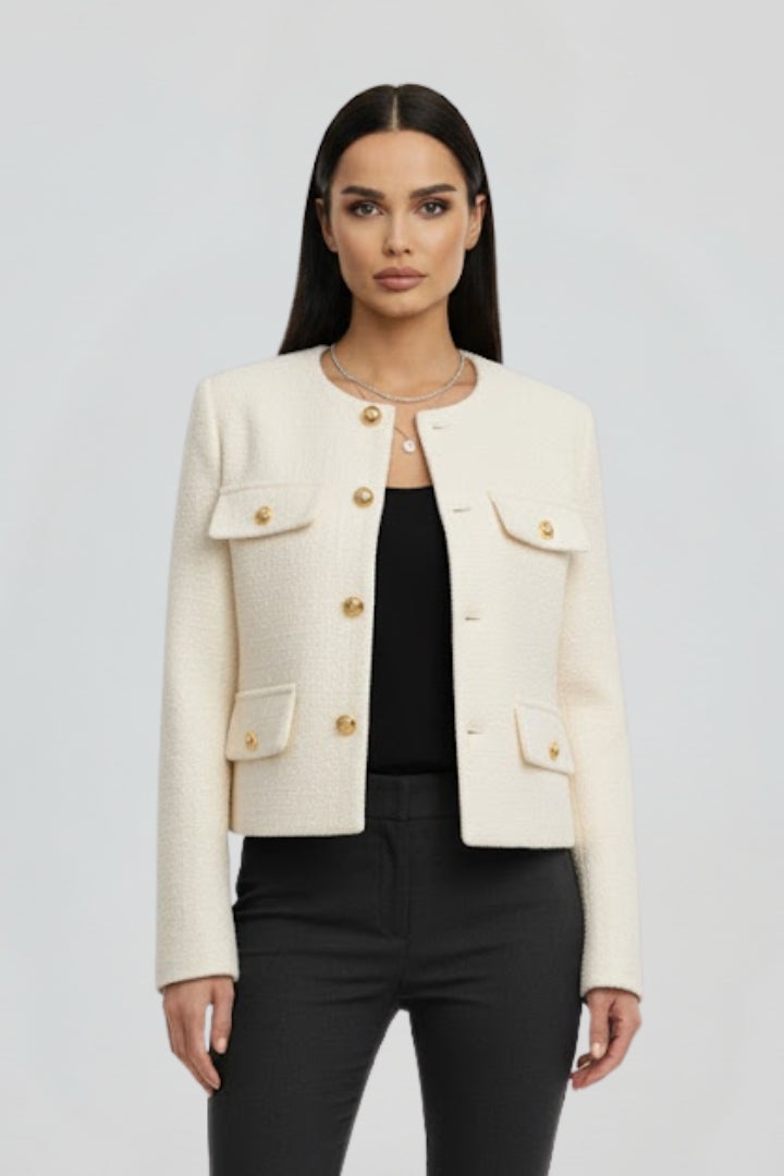 Federica cropped jacket - side view