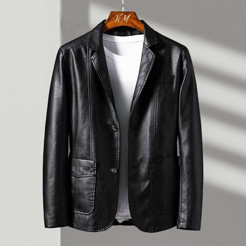 Felix | Leather Blazer