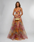 Alison | Pleated Floral Maxi Summer Dress