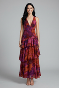 Alana | Floral Tiered Maxi Summer Dress