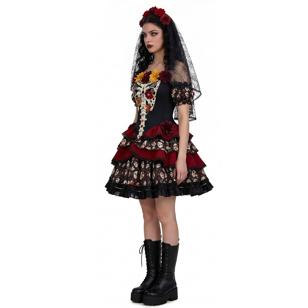 Genoveva | Zombie Bride Halloween Costume