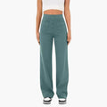 Georgia casual elastic waist trousers - front view