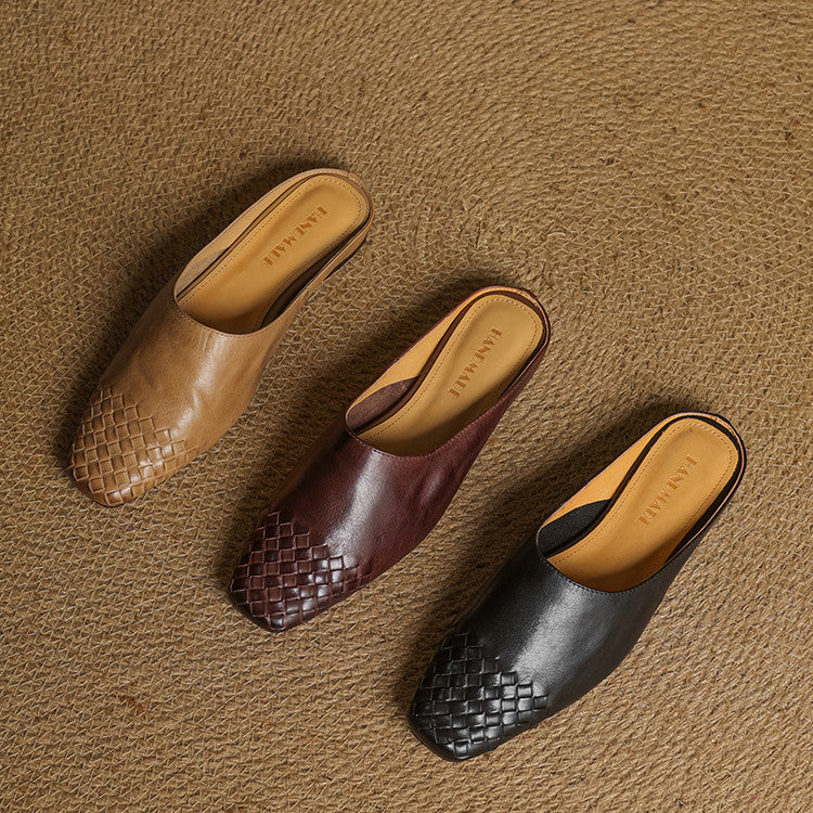 Giselle | Genuine Leather Mules