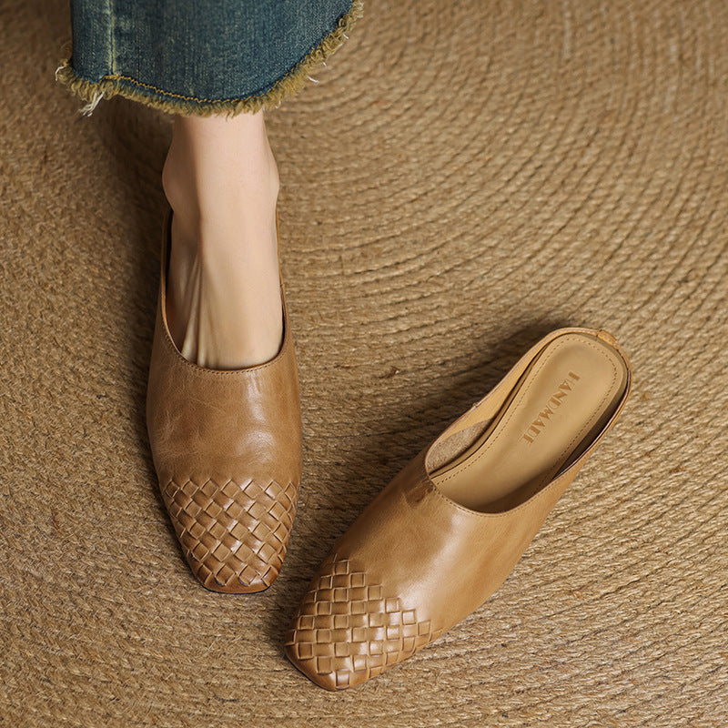 Giselle | Genuine Leather Mules