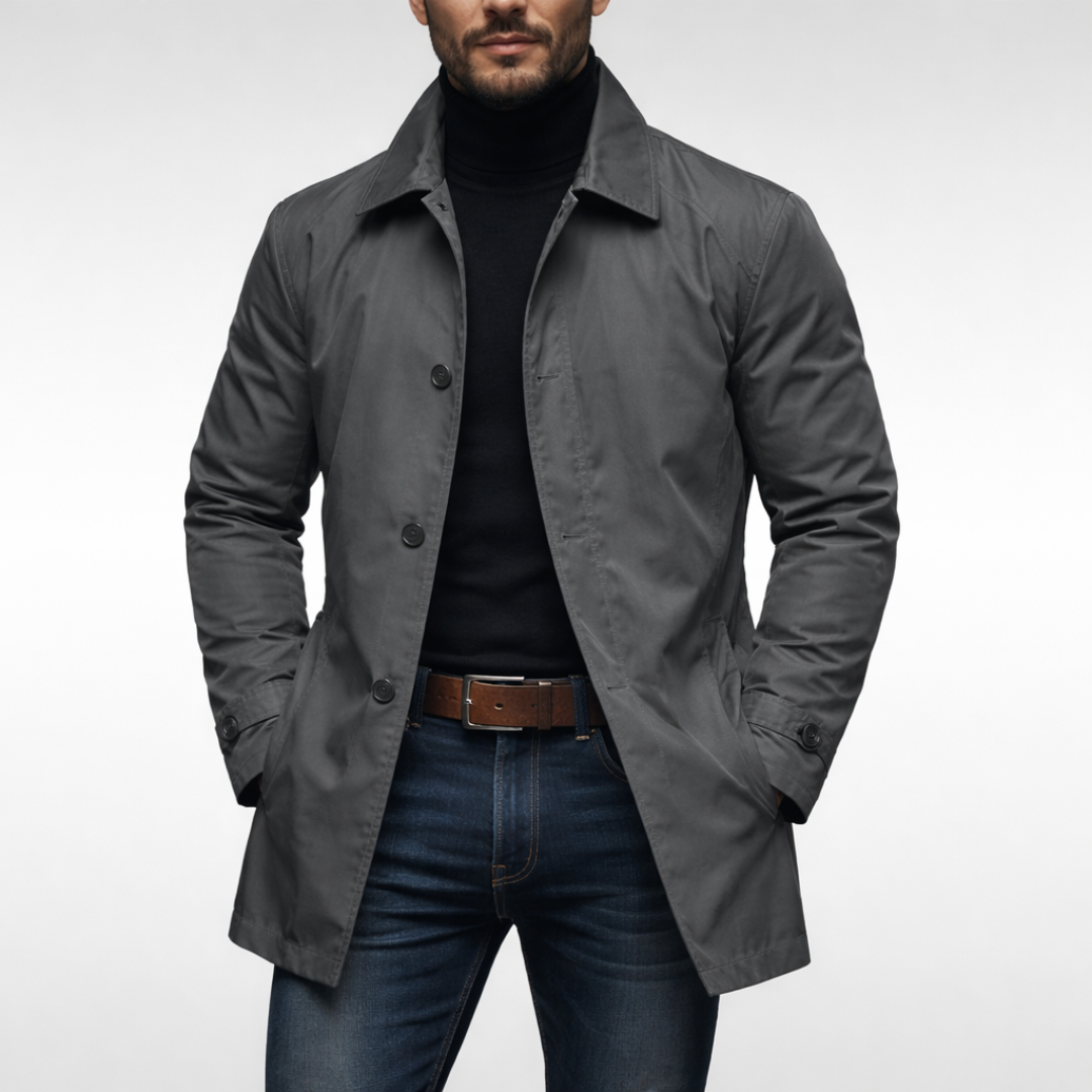 Godfrey insulated utility coat, gray