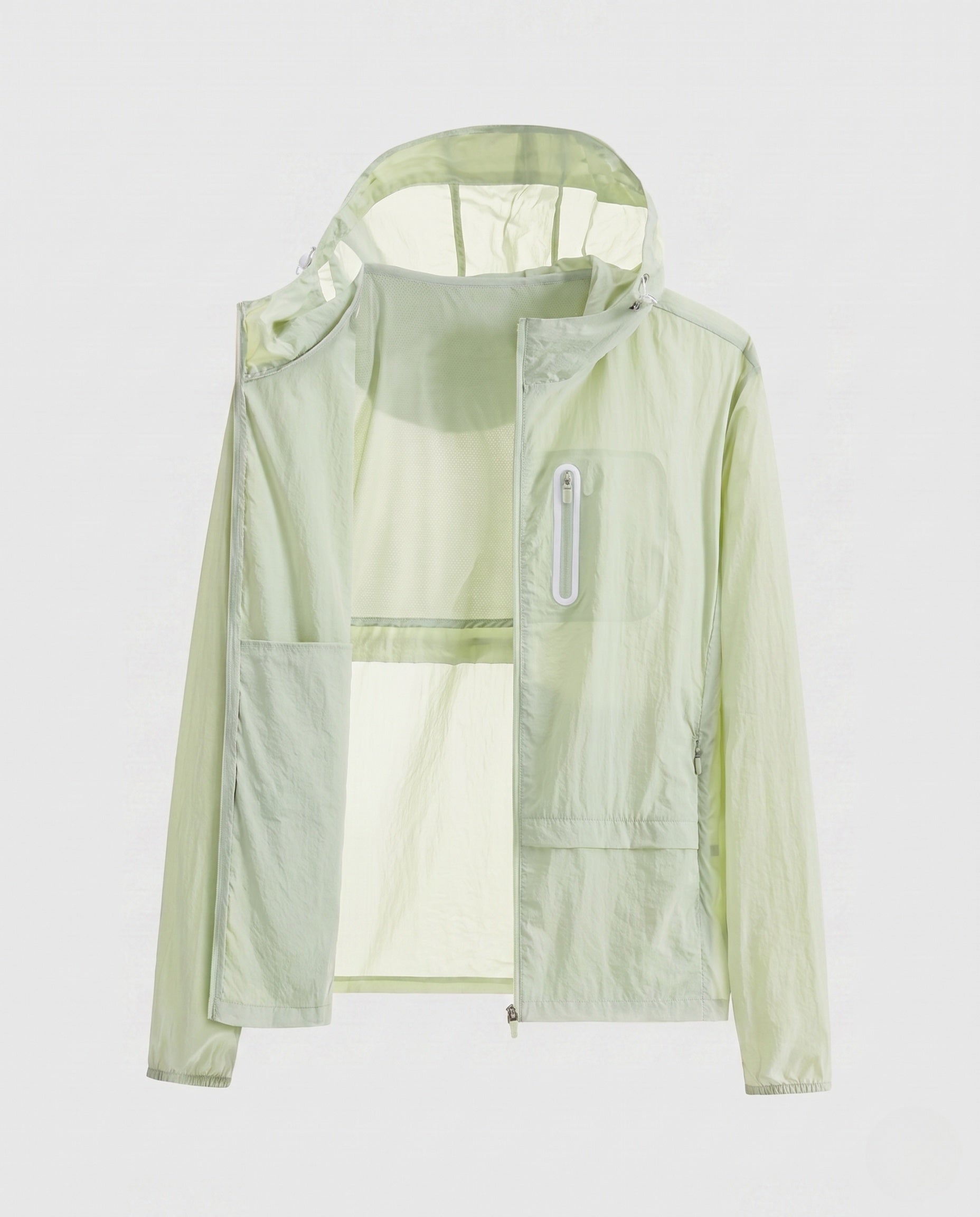 Grace ultralight outdoor jacket - color Mint Green
