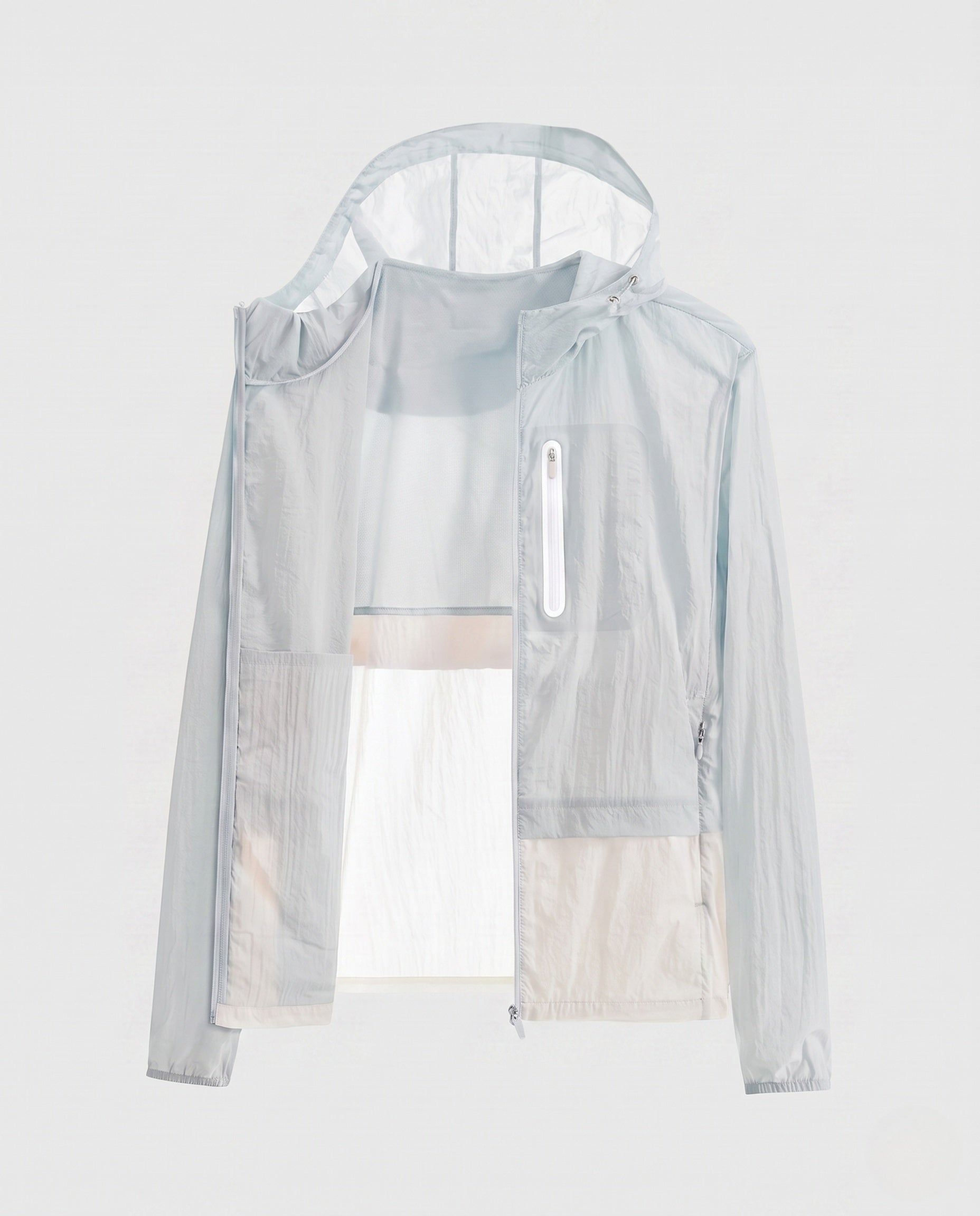 Grace ultralight outdoor jacket - color Light Gray