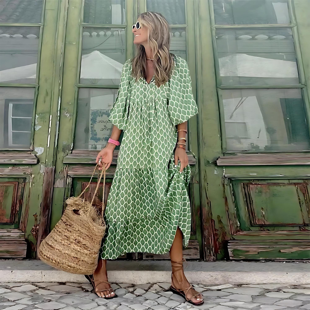 Greta | Boho Maxi Dress