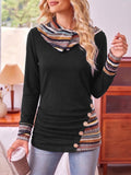 Greta | Patterned Patchwork Hoodie