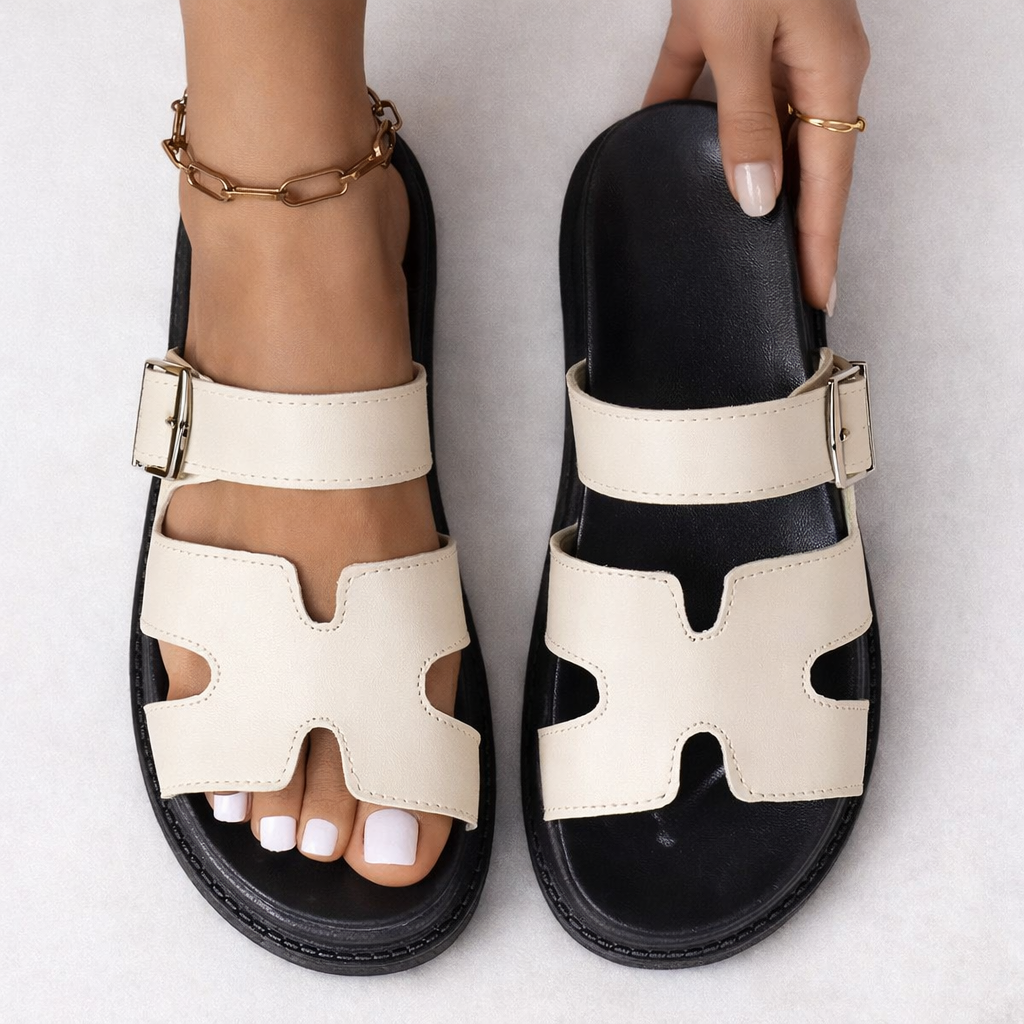 Gwen orthopaedic walking sandals - top view