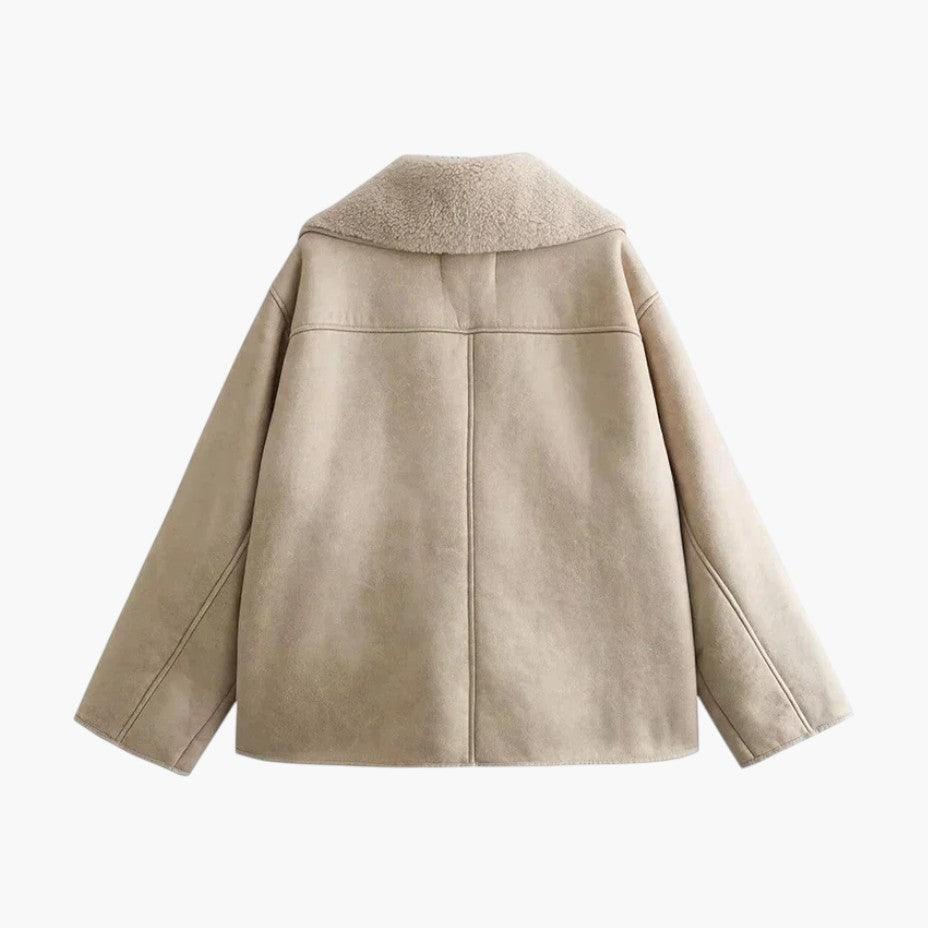 Hannah structured button front jacket - front view 2