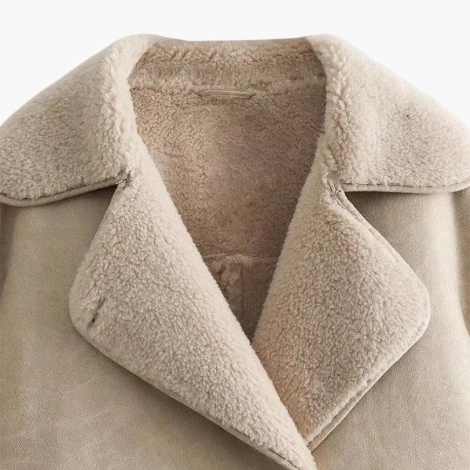 Hannah structured button front jacket - detail view 1