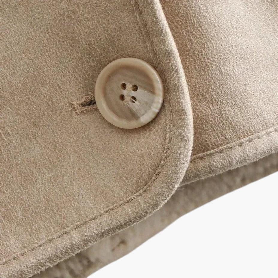 Hannah structured button front jacket - detail view 2
