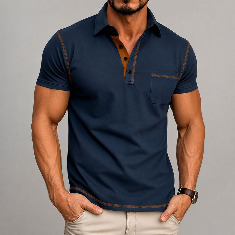 Harley | Contrast Trim Polo Shirt
