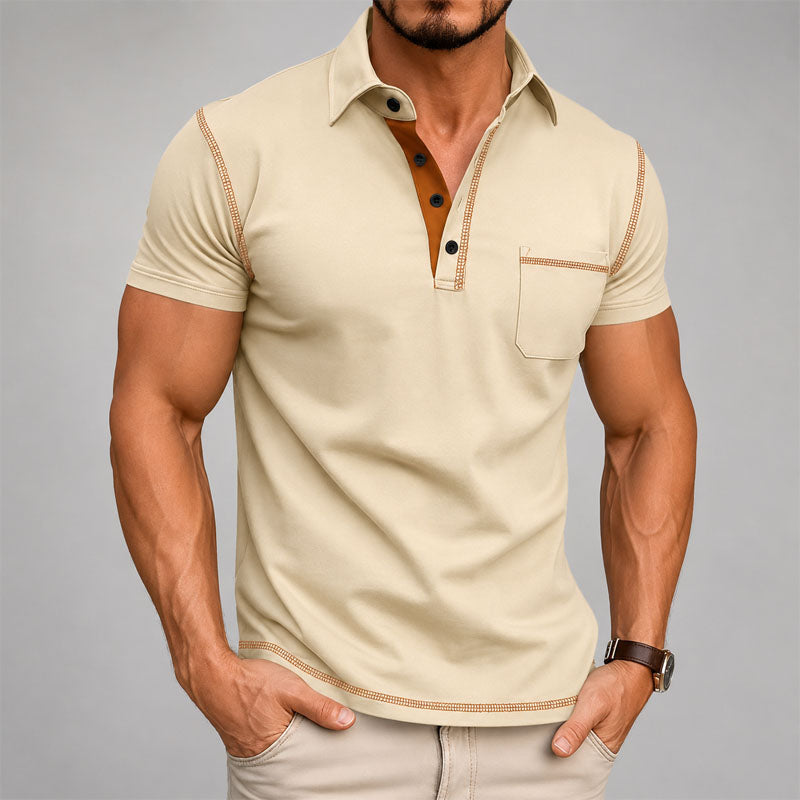 Harley | Contrast Trim Polo Shirt