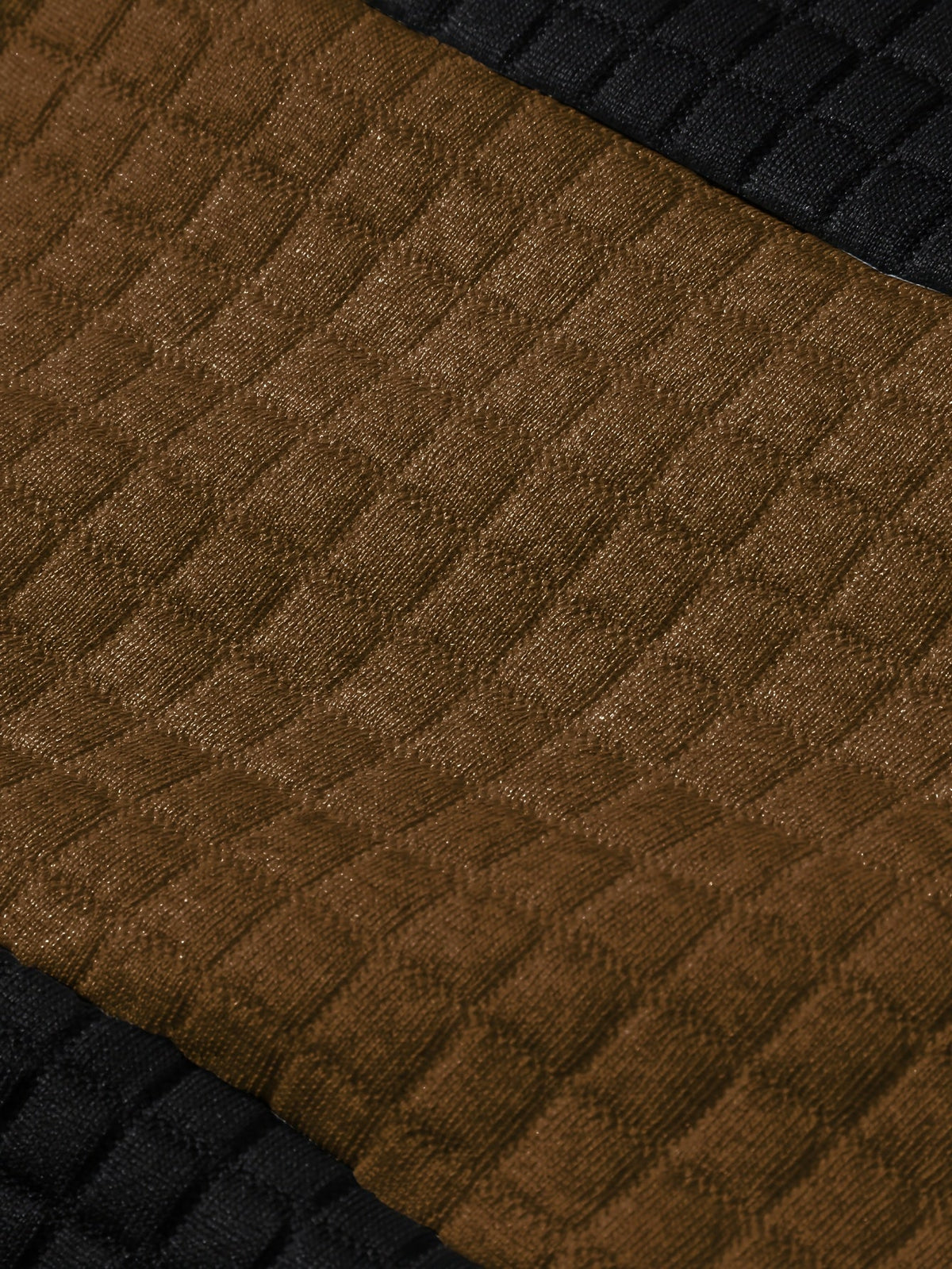 Hayes | Textured Color-Block Hoodie