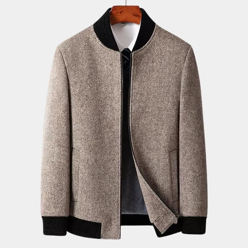 Henry wool jacket - front view