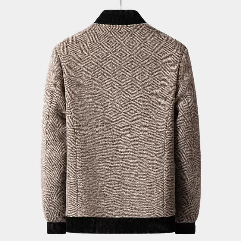 Henry wool jacket - side view