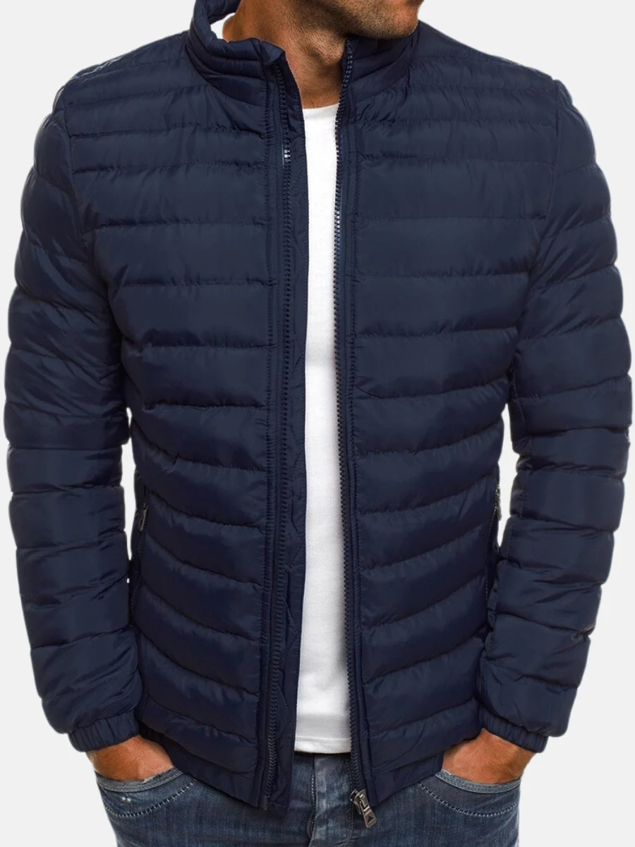 Henry lightweight quilted jacket - side view