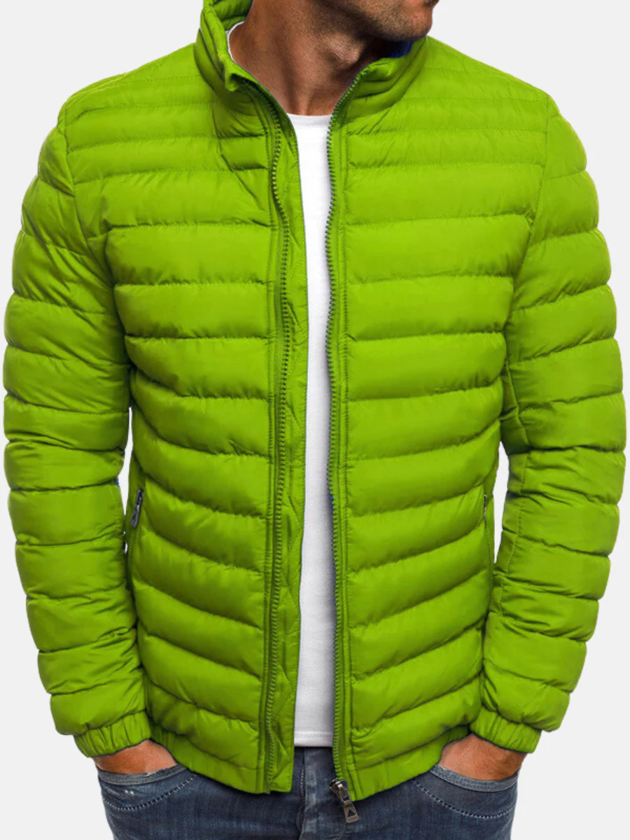 Henry lightweight quilted jacket - fabric detail