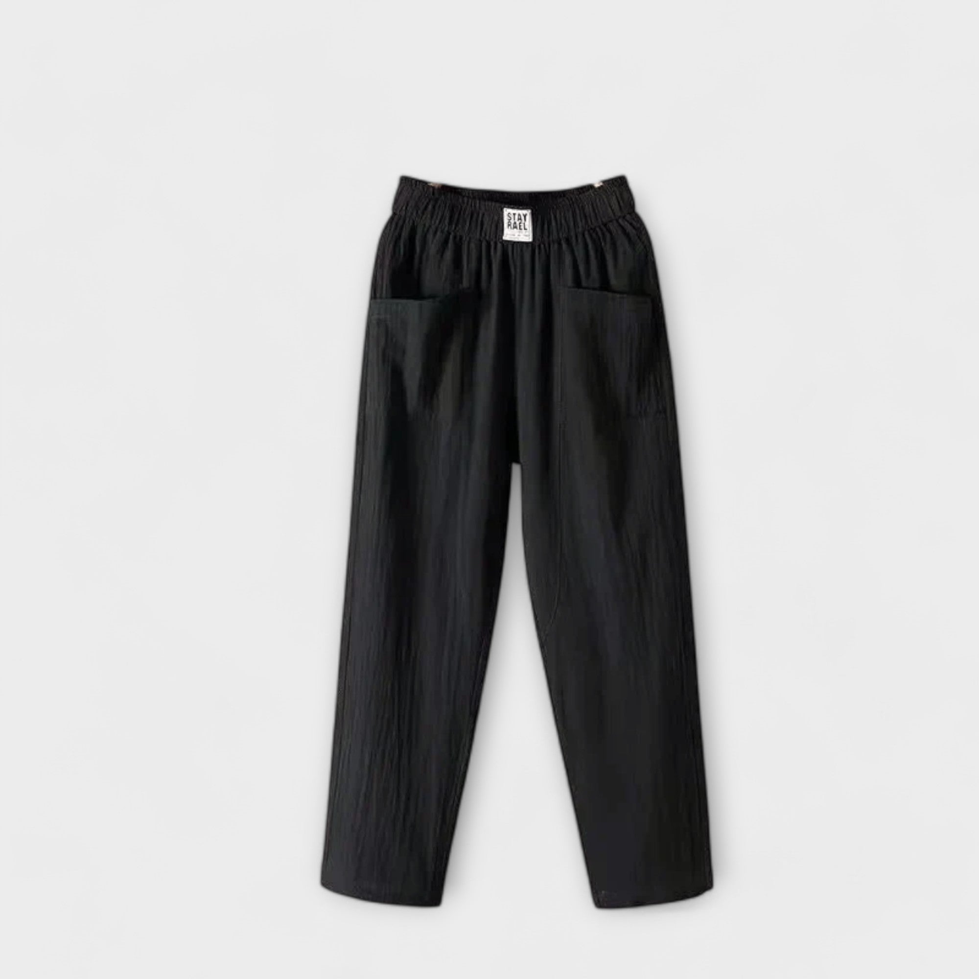 Iris elastic waist summer pants - styled outfit