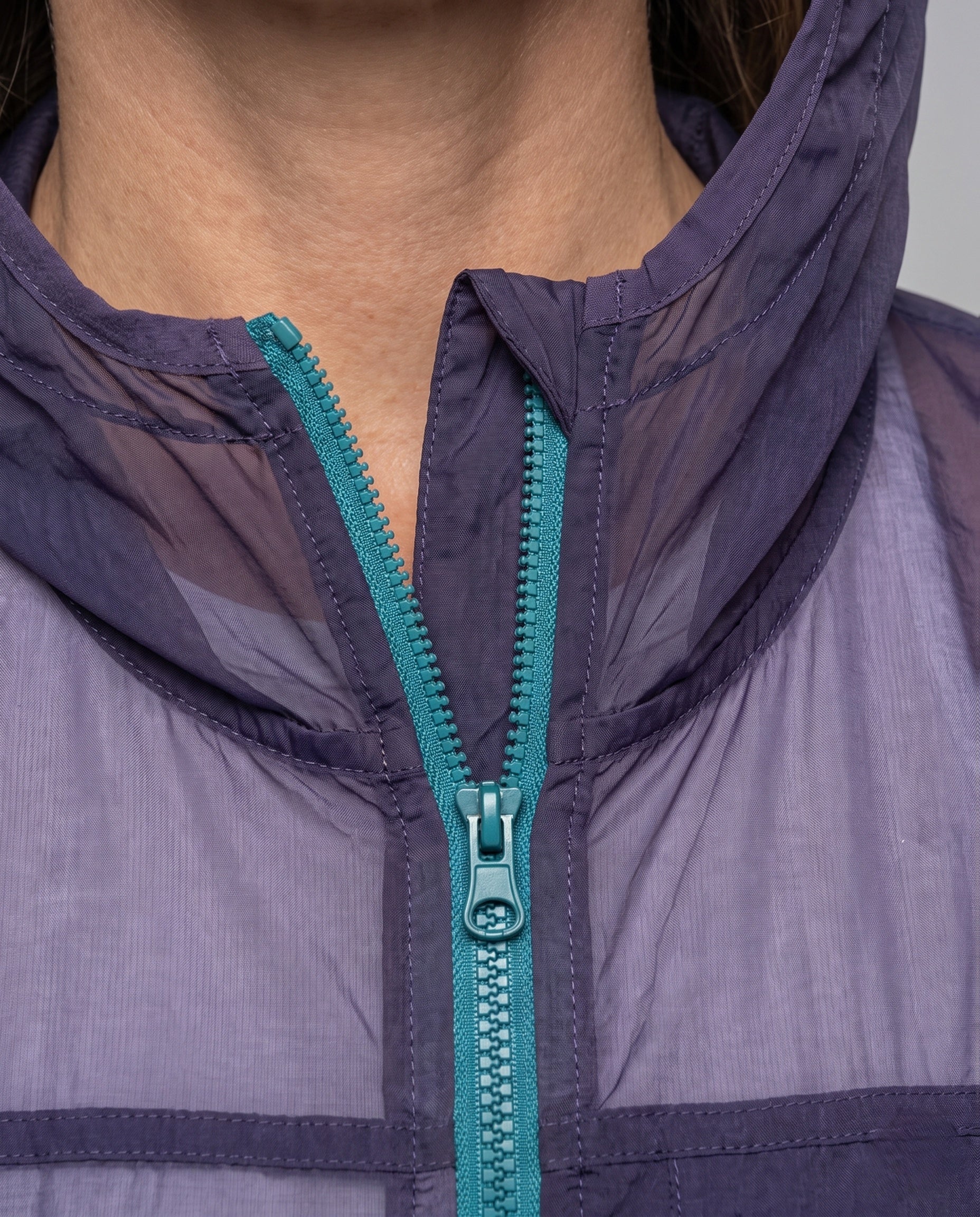 Isabella ultralight function jacket - close up detail