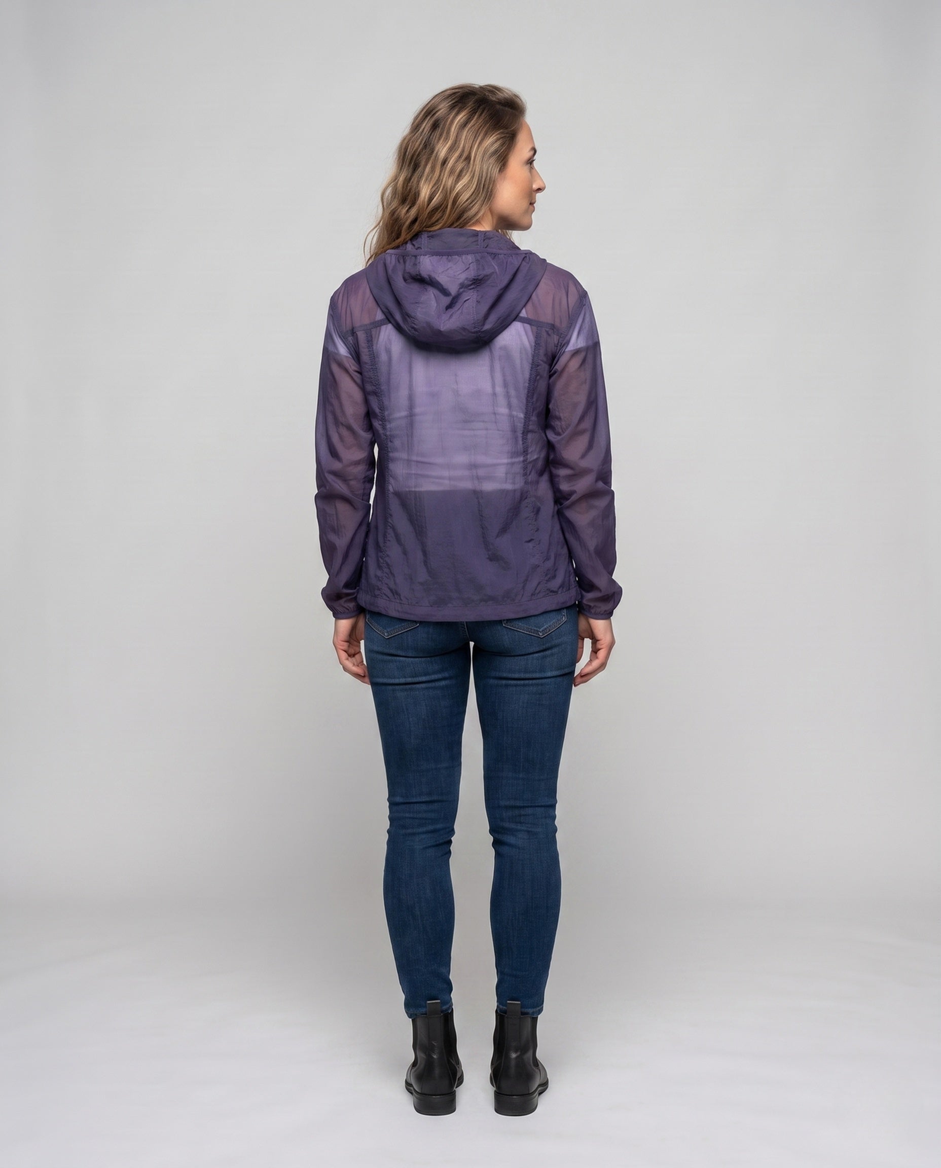 Isabella ultralight function jacket - back view