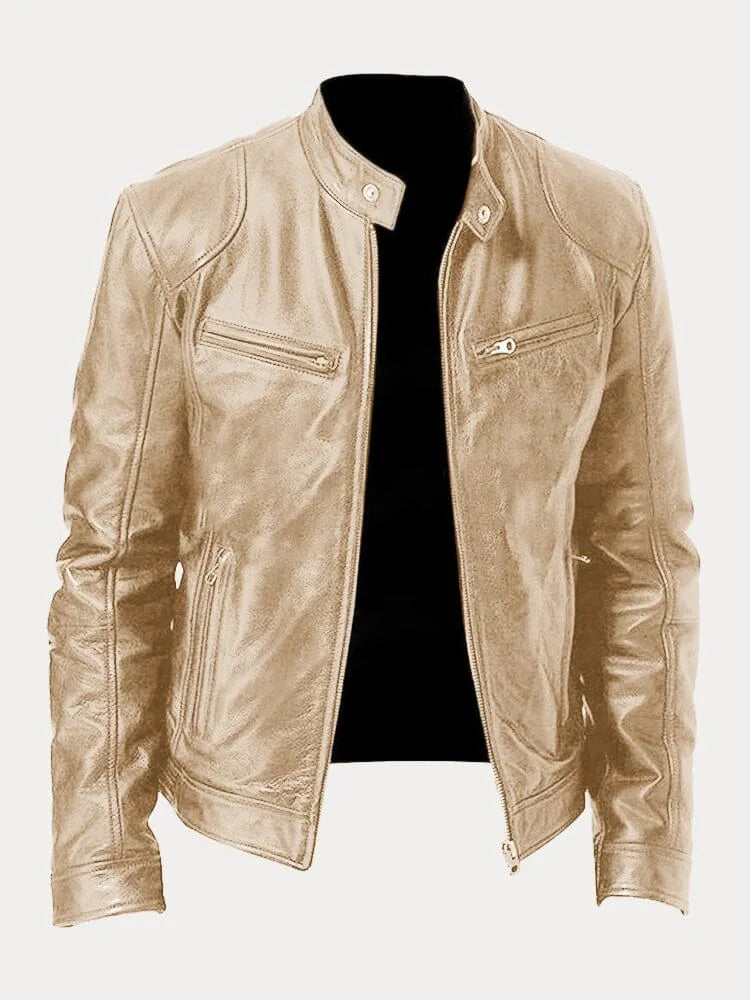 James faux leather jacket - color detail 1